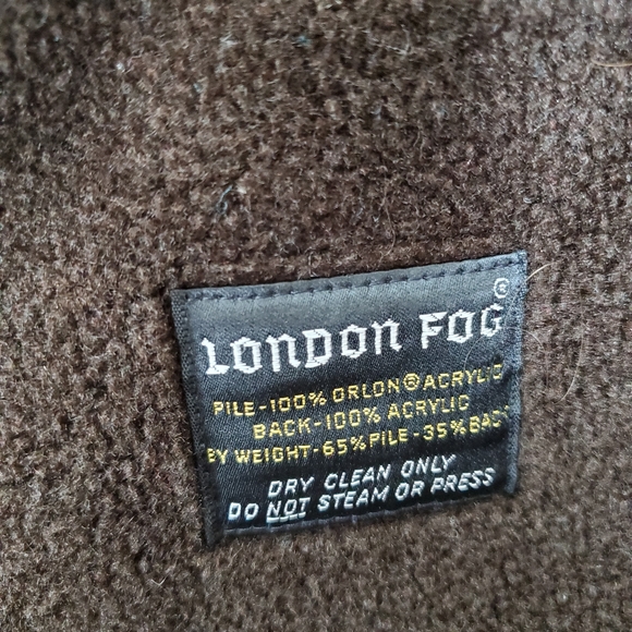 London Fog removable liner trench coat size 42 regular - Picture 12 of 14